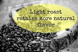 Light vs. Dark Roast - light roast