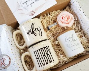 coffee gift basket ideas for newlyweds
