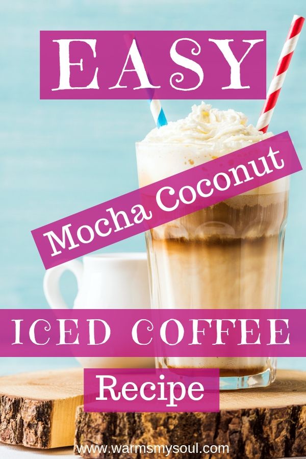 Easy mocha coconut iced coffee recipe that's oh so refreshing. This cold brew iced coffee recipe is perfect for hot summer days. Is coconut milk nice in iced coffee? You betcha! It adds a delicious and subtle flavor. 
