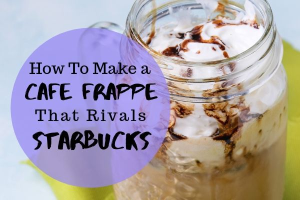 How to Make a Frappe That Rivals Starbucks. Learn how to make a frappe at home. This coffee milkshake is delicious and easy to make. Try it now and make it on hot summer days to cool you down.